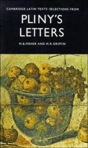 Cover of: Selections from Pliny's Letters