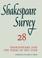 Cover of: Shakespeare Survey