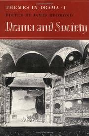 Cover of: Drama and society. by James Redmond