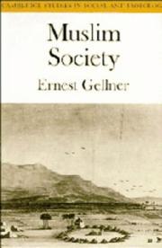 Muslim Society by Ernest Gellner