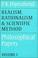 Cover of: Realism, rationalism, and scientific method