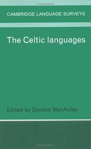 Cover of: The Celtic languages