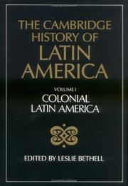 Cover of: The Cambridge history of Latin America | 