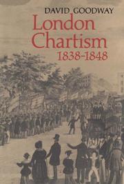 Cover of: London Chartism, 1838-1848 by David Goodway