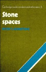 Cover of: Stone spaces