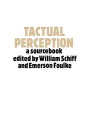 Cover of: Tactual Perception | 