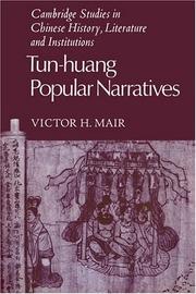 Cover of: Tun-huang popular narratives