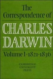 Cover of: The  correspondence of Charles Darwin by Charles Darwin