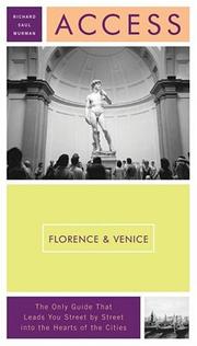 Cover of: Access Florence & Venice, 7th Edition (Access Florence Venice Milan)