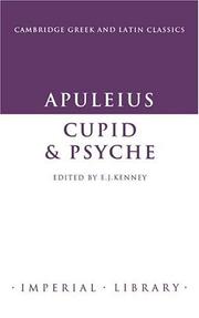Cover of: Apuleius by Apuleius