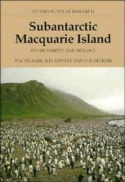 Cover of: Subantarctic Macquarie Island: environment and biology