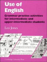 Cover of: Use of English Student's book: Grammar Practice Activities (Student's Book)