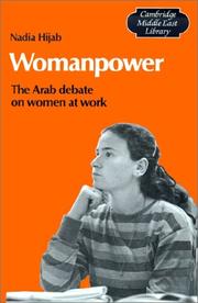 Cover of: Womanpower: the Arab debate on women at work