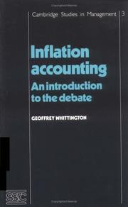 Cover of: Inflation accounting: an introduction to the debate