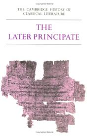 Cover of: The Cambridge History of Classical Literature