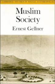 Cover of: Muslim Society by Ernest Gellner