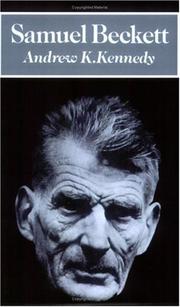 Cover of: Samuel Beckett