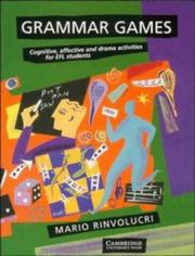 Cover of: Grammar Games by Mario Rinvolucri