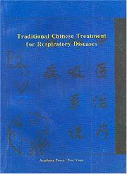 Cover of: Traditional Chinese Treatment for Respiratory Diseases