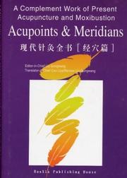 Acupoints & Meridians by Liu Gongwang