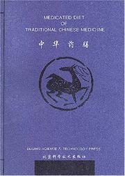 Cover of: Medicated Diet of Traditional Chinese Medicine