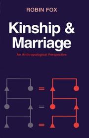 Cover of: Kinship and marriage by Fox, Robin