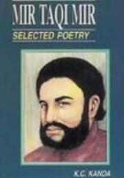 Cover of: Mir Taqi Mir: Selected Poetry