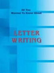 Cover of: Letter Writing