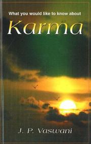 Cover of: Karma by J. P. Vaswani