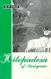 Cover of: Hitopadesa of Narayana