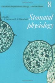 Cover of: Stomatal physiology