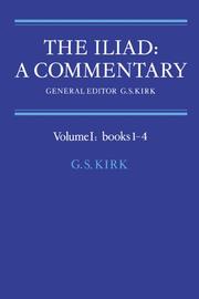Cover of: The Iliad | G. S. Kirk