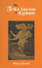 Cover of: Trika Saivism of Kashmir by Moti Lal Pandit