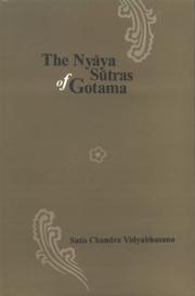 Cover of: Nyaya Sutras of Gotama