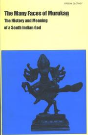 Cover of: Many Faces of Murukan by Fred W. Clothey