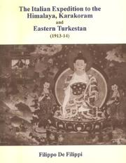 Cover of: Italian Expedition to the Himalaya, Karakoram and Eastern Turkestan, 1913-1914