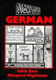 Cover of: Signposts German