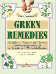 Cover of: Green Remedies by S.Suresh Babu, M. Madhavi