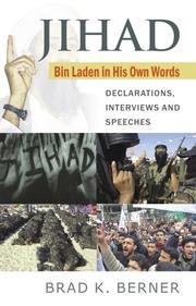 Cover of: Jihad: Bin Laden in His Own Words - Declarations, Interviews and Speeches