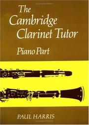 Cover of: The Cambridge Clarinet Tutor