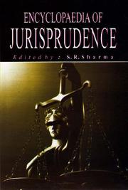 Cover of: Encyclopaedia of Jurisprudence by S.R. Sharma