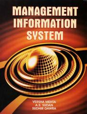 Cover of: Management Information System