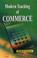 Cover of: Modern Teaching of Commerce