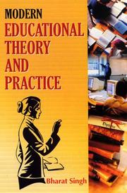Cover of: Modern Education Theory and Practice