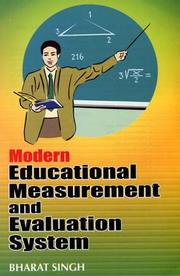 Cover of: Modern Educational Measurement and Evaluation System