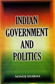 Cover of: Indian Government and Politics