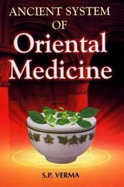 Cover of: Ancient System of Oriental Medicine