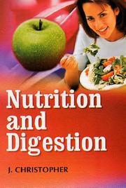 Cover of: Nutrition and Digestion