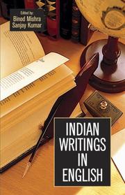 Cover of: Indian Writings in English