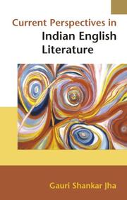 Cover of: Current Perspectives in Indian English Literature